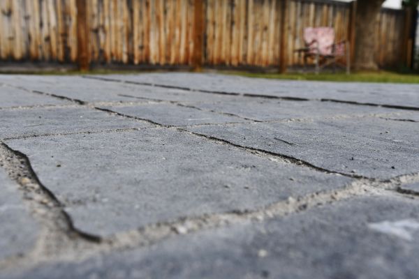 Sunken Patio Repair in Gig Harbor